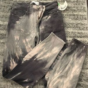 Parker Smith Tie Dye Skinny Leg Jeans